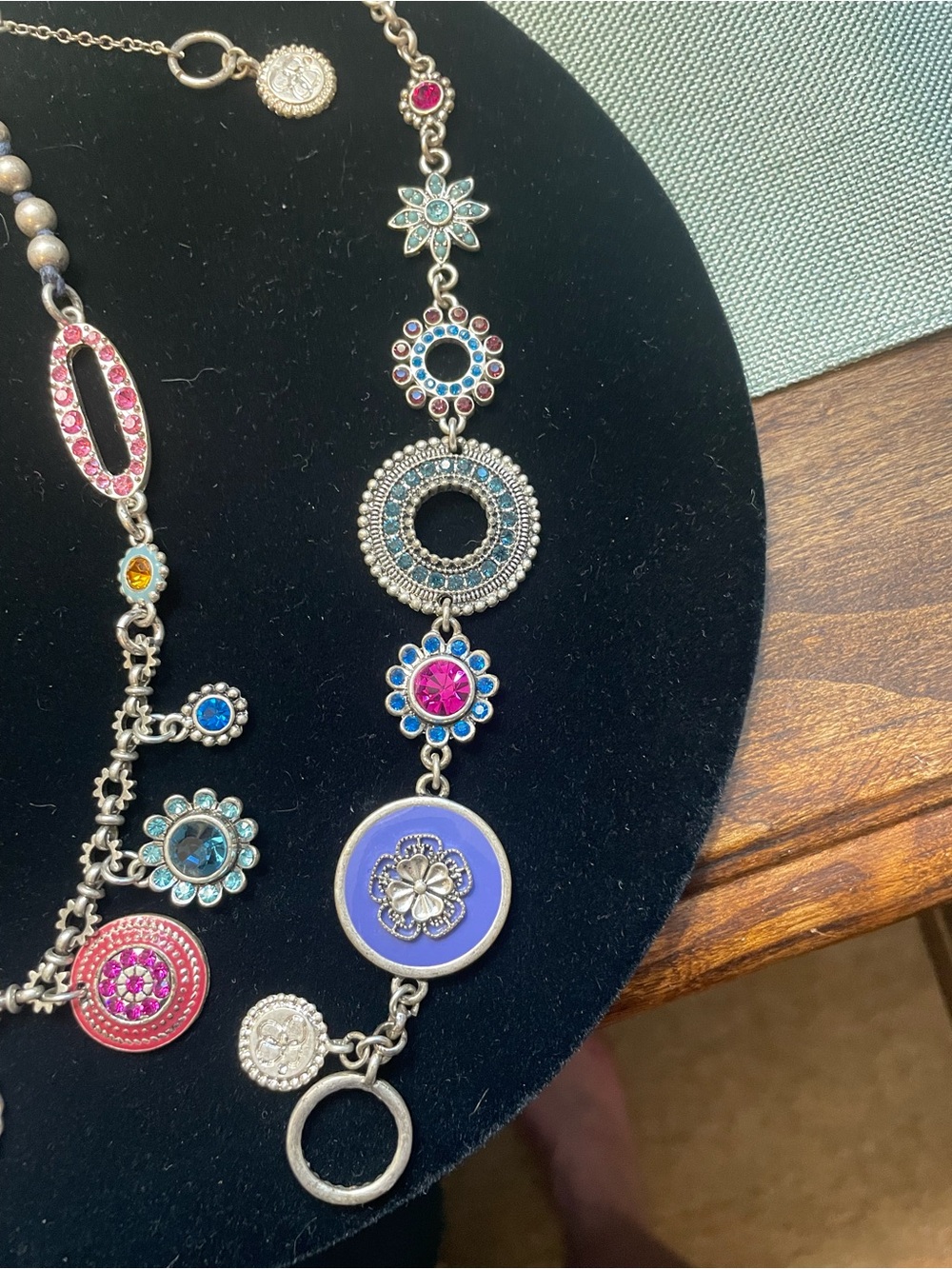 Cute and colorful, Boho inspired necklace and bracelet set! - Picture 4 of 4